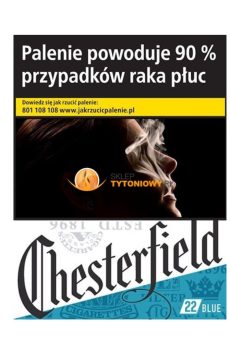 Chesterfield blu
